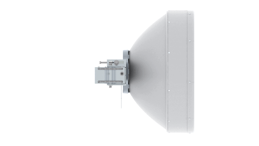 ALGcom - UHPX-5800-32-09-DP (Antena Parabólica Sólida Blindada) 32 dBi de ganancia, 90 cm de diámetro.