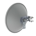 ALGcom - Antena parabólica 6Ghz, rango de 5.9 - 7.125 GHz, 27 dBi / 30 cm