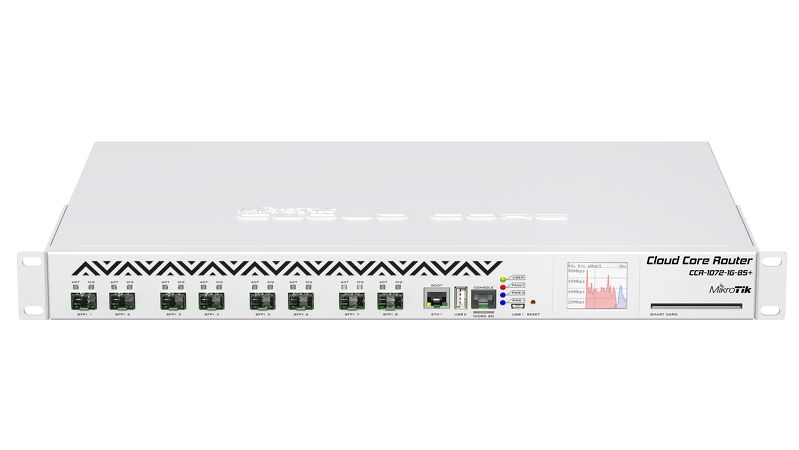Cloud Core Router 2116-12G-4S+ con 12 puertos Gigabit y 4 SFP+(10G)(RouterOS L6) with case (US)