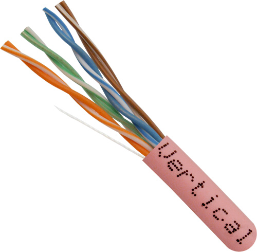 Vertical Cable - CAT5E, 24AWG, UTP, cobre sólido, 350MHZ, tipo Raiser, forro de PVC
