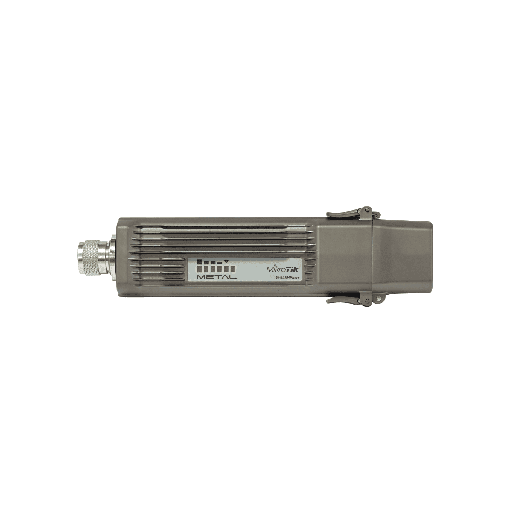 MikroTik - Metal 52 ac, RBMetalG-52SHPacn, 2.4/5GHz, 64MB RAM, 1 Giga, max 31dBm, PoE, L4