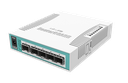 MikroTik - CRS106-1C-5S Cloud Router Switch, 5x SFP cages, 1x Combo (SFP or Gigabit Ethernet), 400MHz CPU, 128MB RAM, desktop case, RouterOS L5