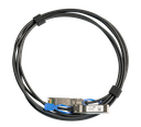 [XS+DA0001] MikroTik - Cable de conexión directa SFP, SFP+ y SFP28 para 1G, 10G y 25G de 1 metro. DAC