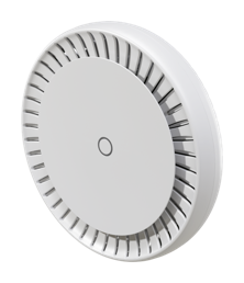 MikroTik - cAP AX punto de acceso doble banda de 2,4/5 GHz para techo o pared, 2 GE (1 PoE-out)