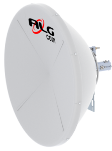 ALGcom - Antena parabólica 6Ghz, rango de 5.9 - 7.125 GHz, 38 dBi / 180 cm