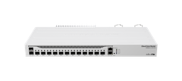 [CCR2004-1G-12S+2XS] MikroTik - Cloud Core Router con 1 puertos Gigabit, 12 puertos SFP+(10G) y 2 XSFP(25G) (RouterOS L6) with case (US)