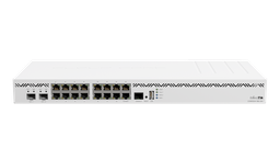 [CCR2004-16G-2S+] MikroTik - CCR2004-16G-2S+ 16 puertos Gigabit y 2 puertos SFP+ 10Gbps. Doble fuente.