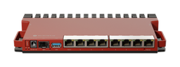 [L009UiGS-RM] MikroTik - RouterBoard L009 1 puerto SFP+ 2.5GB, 8GB, accesorios para rack incluidos. RouterOS L5