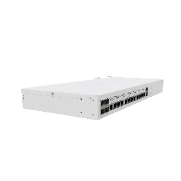 [CCR2116-12G-4S+] MikroTik - 12 puertos gigabit y 4 puertos SFP+ de 10gbps, doble fuente no-hot-swap, licencia L6