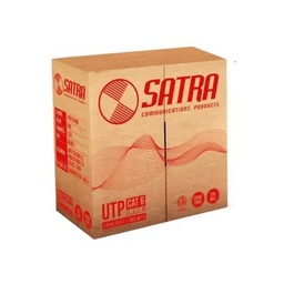 Satra - Cable CAT6 UTP-LSZH-1 24AWG 305m interiores.