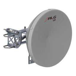 [UHP-6500-27-03-DP] ALGcom - Antena parabólica 6Ghz, rango de 5.9 - 7.125 GHz, 27 dBi / 30 cm