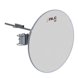 [UHP-6500-38-18-DP] ALGcom - Antena parabólica 6Ghz, rango de 5.9 - 7.125 GHz, 38 dBi / 180 cm