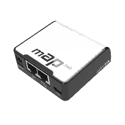 [RBmAP2nD] MikroTik - RouterBOARD mAP2nD with 650MHz CPU, 64MB RAM, 2x LAN, 2.4GHz 802.11b/g/n Dual Chain Access Point with Integrated Antenna, microUSB, RouterOS L4, plastic case, PSU, PoE-out