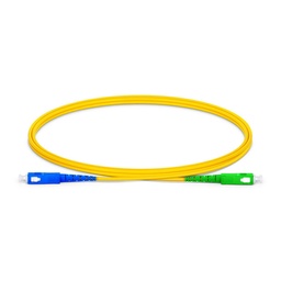[FHP-AU3M] PhyHome - Patch cord fibra monomodo conectores SC/APC a SC/UPC 3M